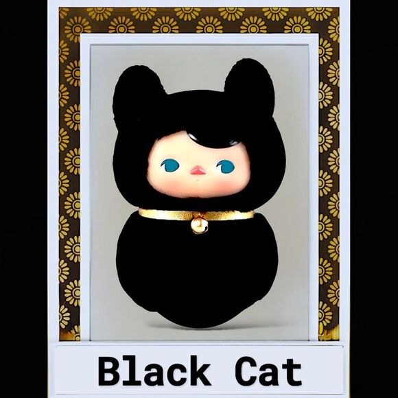 Pop Mart Pucky Roly-Poly Kitty - Black Cat - Picture 14 of 16